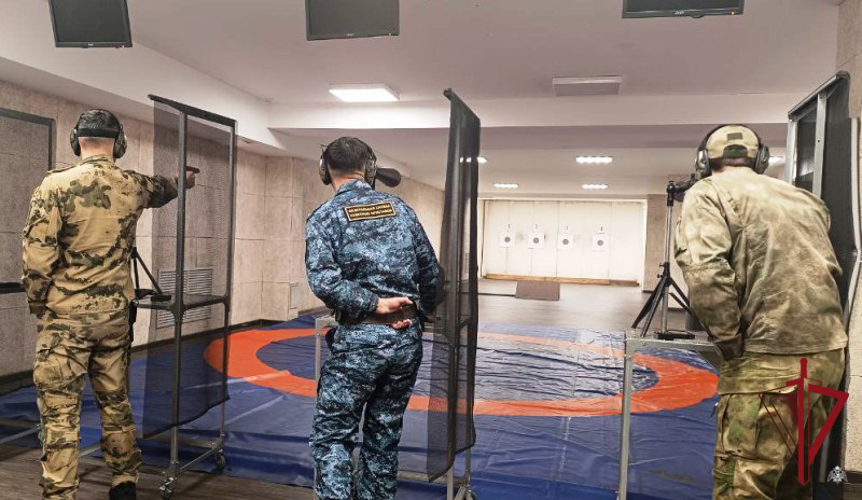 В Бурятии росгвардейцы стали серебряными призёрами на чемпионате по стрельбе