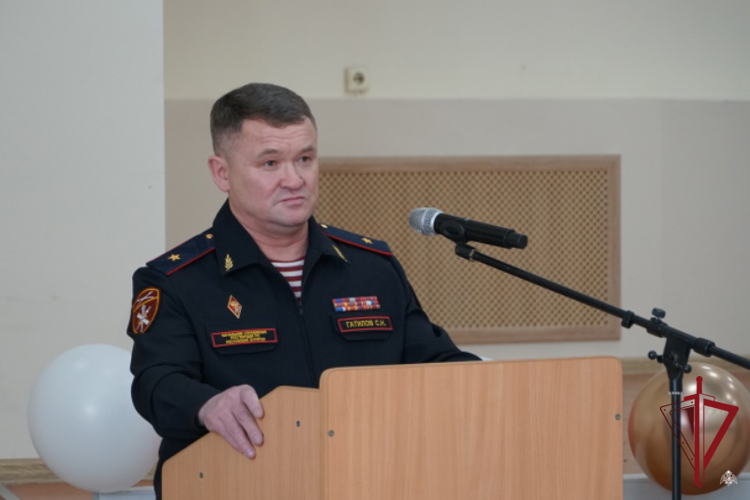 В Бурятии росгвардейцы отметили День образования войск национальной гвардии Российской Федерации