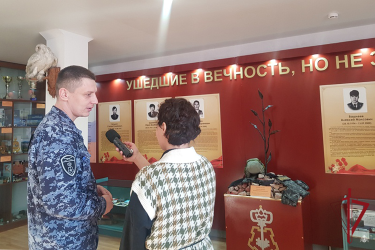  Слушателям радио рассказали о музее истории вневедомственной охраны Республики Бурятия