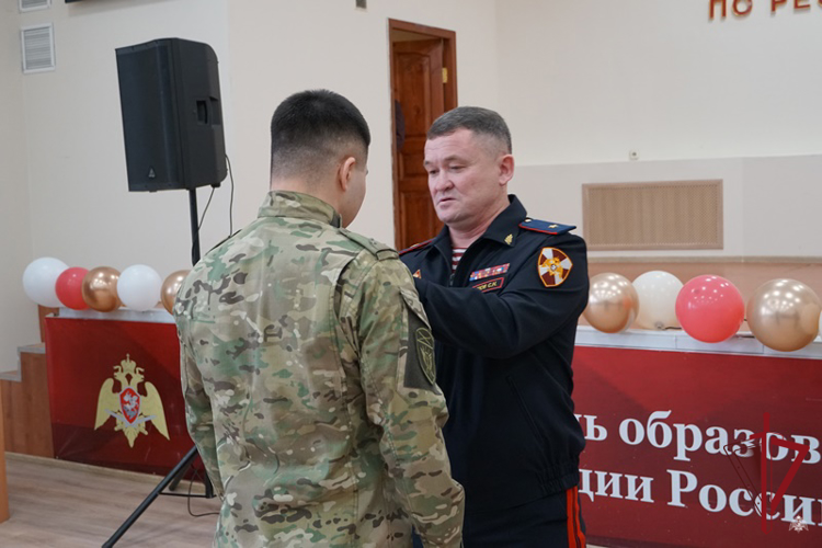 В Бурятии росгвардейцы отметили День образования войск национальной гвардии Российской Федерации