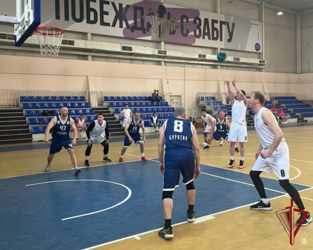 Росгвардейцы в составе сборной Бурятии стали победителями турнира по баскетболу