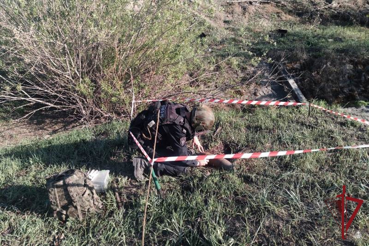 В Улан-Удэ взрывотехники Росгвардии обследовали найденные боеприпасы