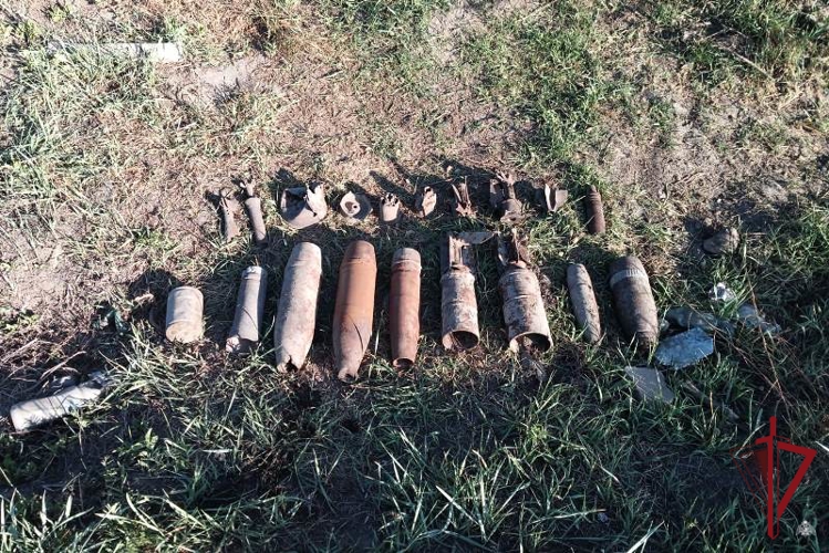 В Улан-Удэ взрывотехники Росгвардии обследовали найденные боеприпасы