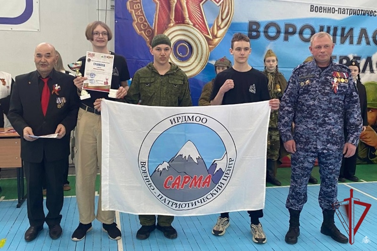 В Северобайкальске росгвардейцы приняли участие в турнире «Ворошиловский стрелок»