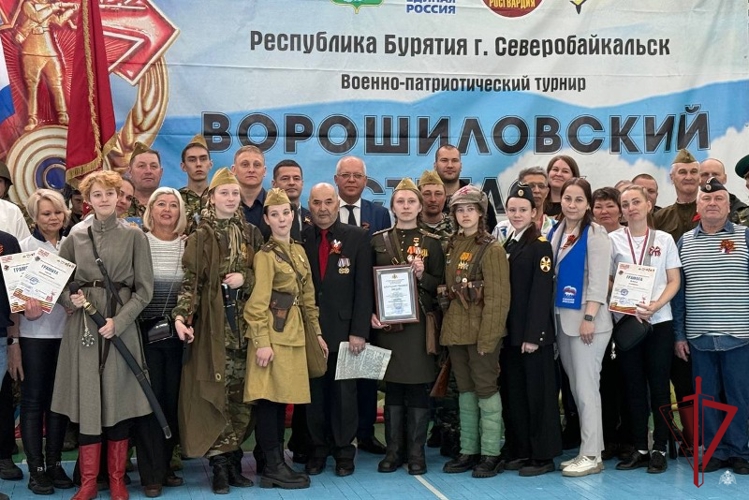 В Северобайкальске росгвардейцы приняли участие в турнире «Ворошиловский стрелок»