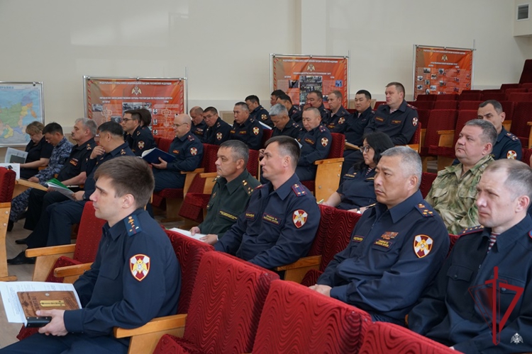 В региональном Управлении Росгвардии подвели итоги деятельности за полугодие