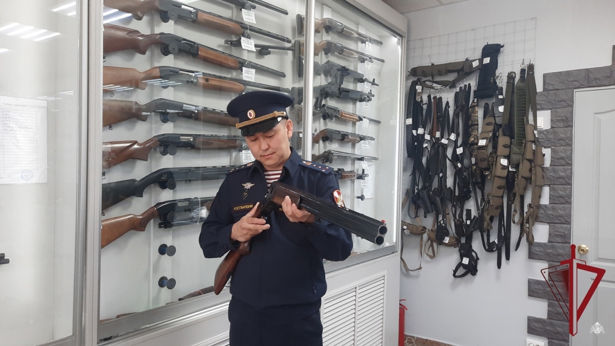 В Бурятии сотрудники Росгвардии за неделю изъяли 29 единиц оружия