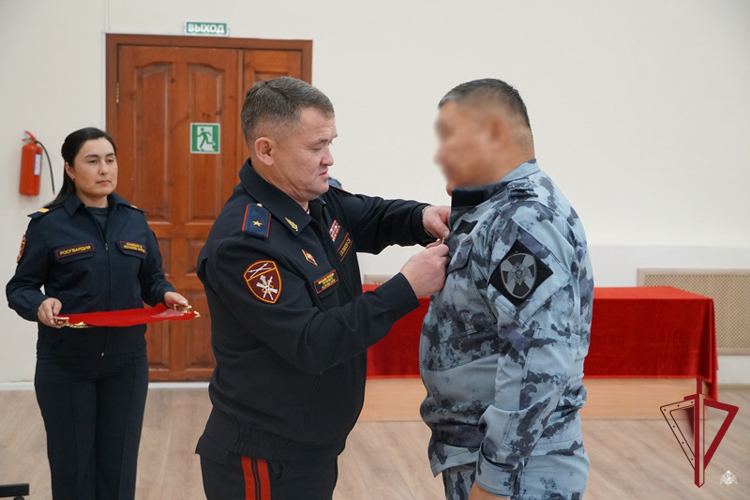 В Бурятии росгвардейцы отмечены государственными наградами  