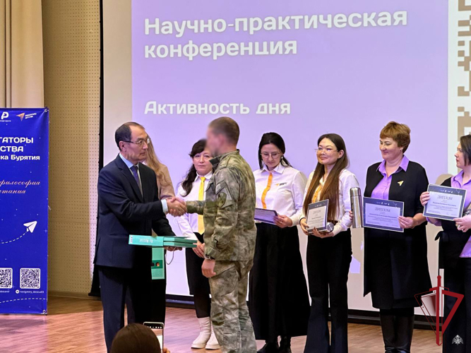 В Бурятии офицер Росгвардии стал победителем IV Всероссийской премии «Новая философия воспитания» 