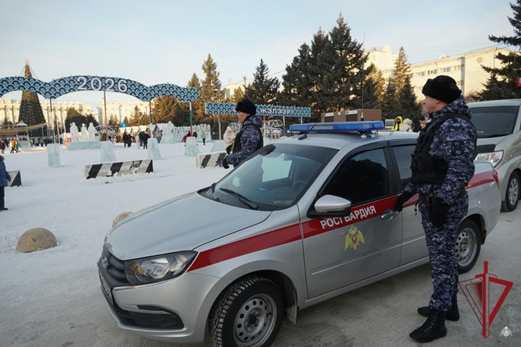 В Бурятии росгвардейцы обеспечат охрану общественного порядка и безопасность в новогодние праздники