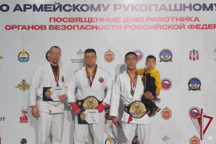 Сотрудники СОБР стали призерами Всероссийских соревнований по армейскому рукопашному бою