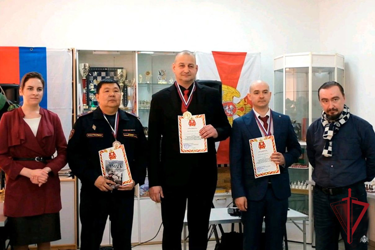 Офицер из Бурятии завоевал «бронзу» Чемпионата Восточного округа Росгвардии по шахматам