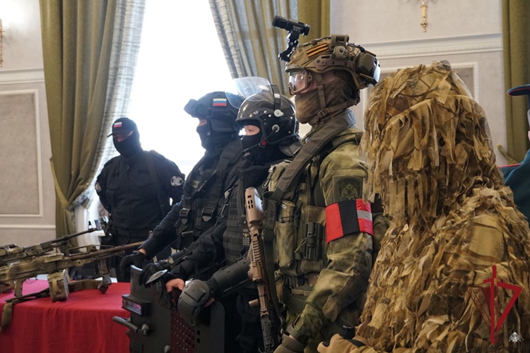 В Бурятии росгвардейцев поздравили  с 10-летием войск национальной гвардии Российской Федерации