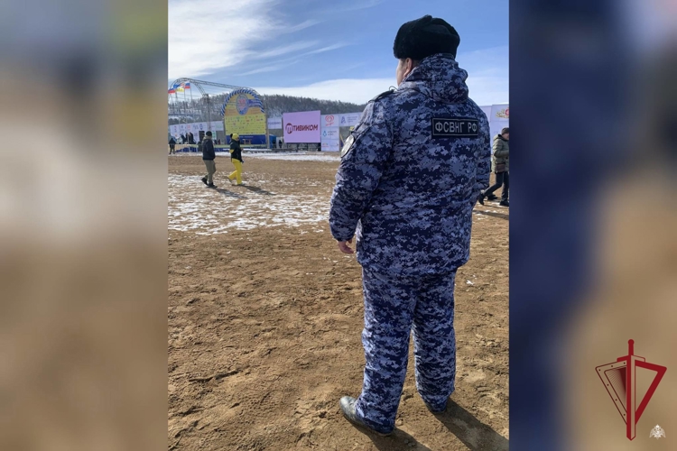 В Бурятии росгвардейцы обеспечили безопасность фестиваля «Байкальская рыбалка 2026»
