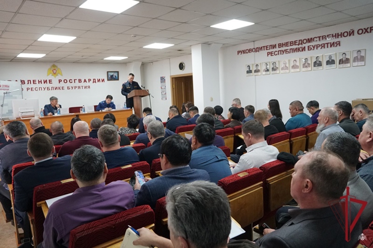 В Управлении Росгвардии по Республике Бурятия состоялось заседание координационного совета