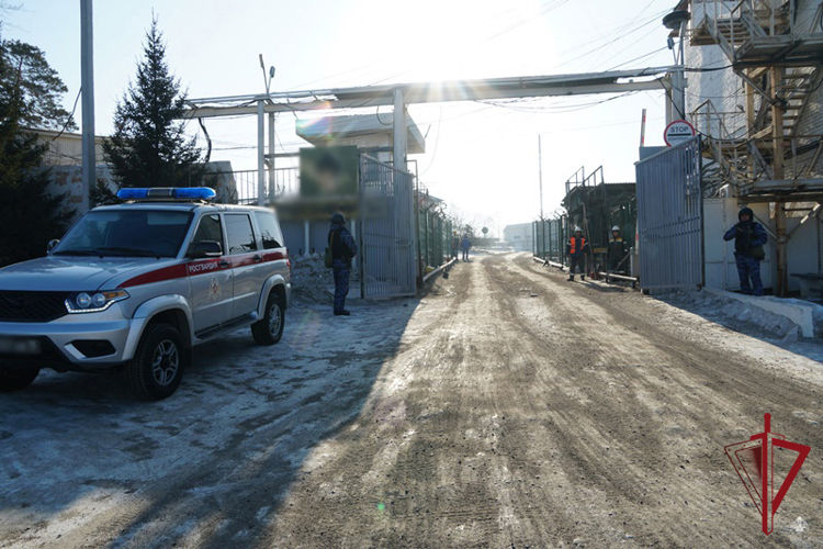 В Бурятии росгвардейцы приняли участие в антитеррористических учениях на нефтебазе