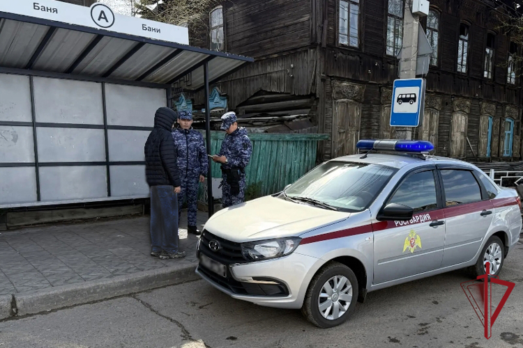 В Улан-Удэ росгвардейцы задержали гражданина, находящегося в розыске за неуплату алиментов