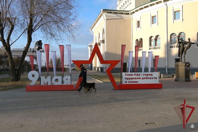 В Бурятии росгвардейцы приняли участие в Параде Победы