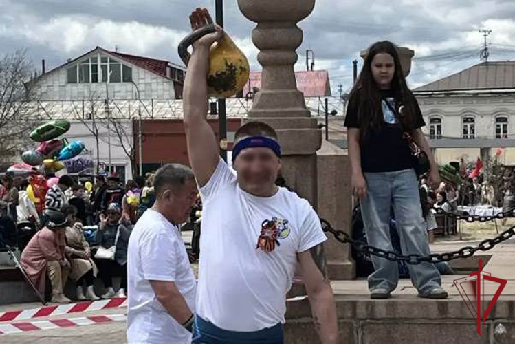 Сотрудники СОБР «Барс» приняли участие во Всероссийской акции «Рекорд Победы»