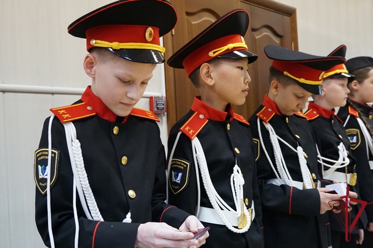 Кадеты Росгвардии дали клятву в Бурятии 