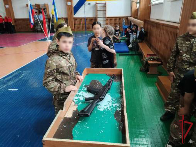 В Мухоршибирском районе росгвардейцы выступили судьями в игре «Юные защитники Отечества»