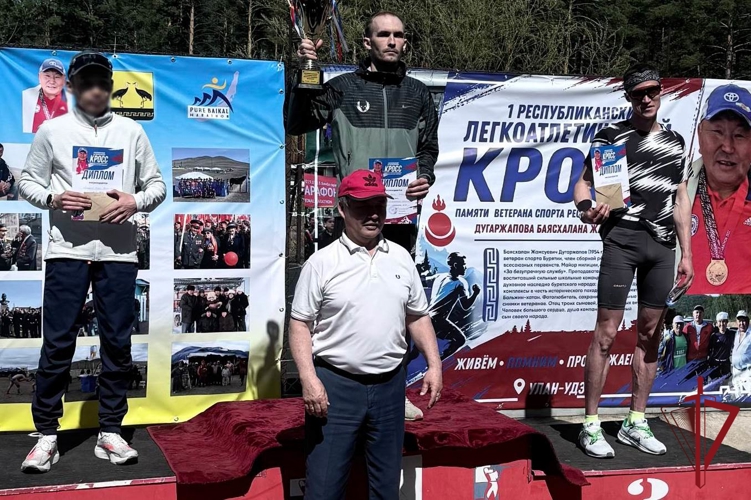 Сотрудники ОМОН «Кречет» стали серебряными призерами легкоатлетического кросса