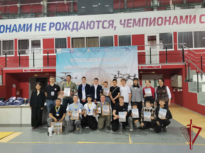 В Улан-Удэ росгвардейцы стали призерами первого фестиваля беспилотных авиационных систем