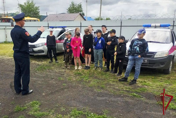 Акция «Каникулы с Росгвардией» продолжается в Бурятии