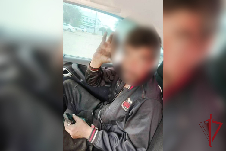 В Улан-Удэ росгвардейцы задержали неадекватного мужчину
