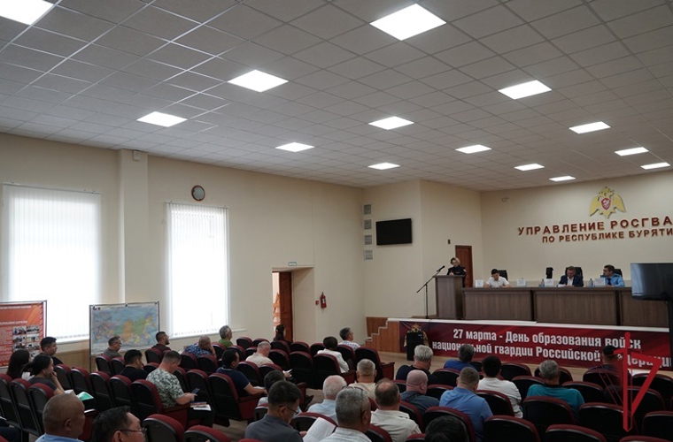 В Управлении Росгвардии по Республике Бурятия состоялось заседание координационного совета