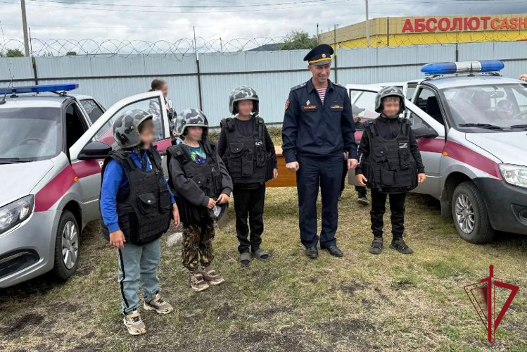 Акция «Каникулы с Росгвардией» продолжается в Бурятии