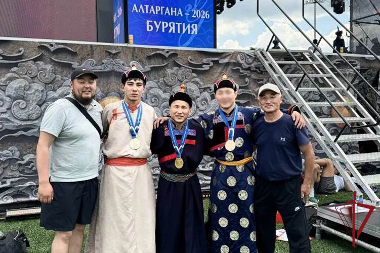 Росгвардейцы стали призерами международных соревнований по борьбе