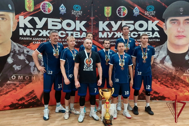 В Забайкальском крае состоялся турнир по баскетболу «Кубок Мужества», посвящённый памяти сотрудников Росгвардии