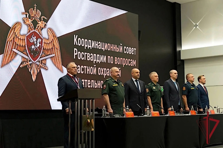 Руководитель центра лицензионно-разрешительной работы регионального Управления Росгвардии принял участие в расширенном заседании Координационного совета по вопросам частной охранной деятельности
