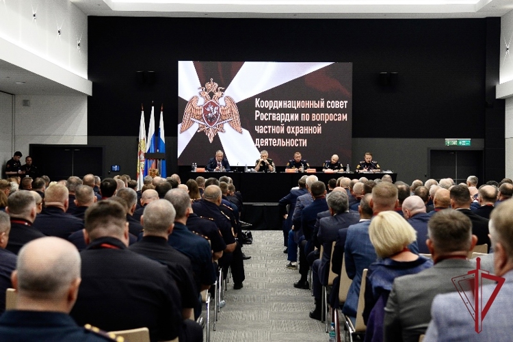 Руководитель центра лицензионно-разрешительной работы регионального Управления Росгвардии принял участие в расширенном заседании Координационного совета по вопросам частной охранной деятельности