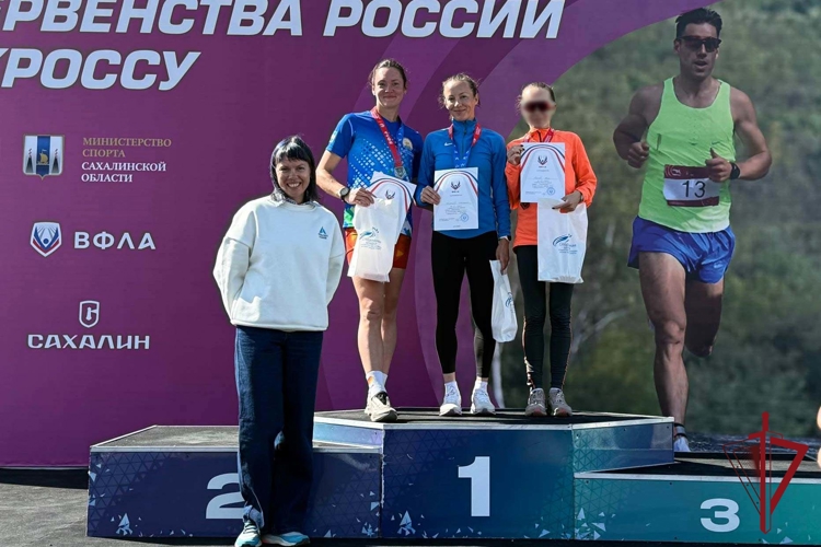Сотрудница ОМОН «Кречет» стала призером Кубка России по кроссу