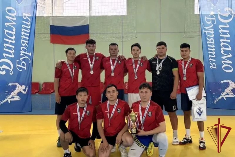 Росгвардейцы стали призерами чемпионата Динамо по волейболу