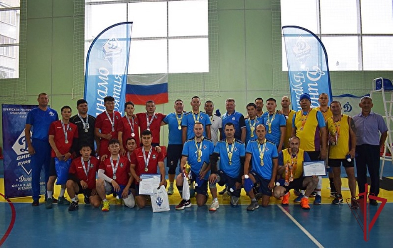 Росгвардейцы стали призерами чемпионата Динамо по волейболу