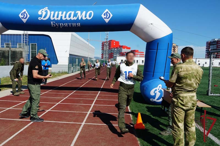 Специальный конкурс «Спортсмен Росгвардии» прошел в Бурятии