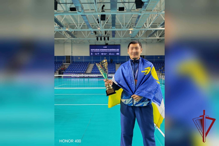 Сотрудник ОМОН «Кречет» занял 3 место во всероссийском турнире по волейболу среди ветеранов спецоперации