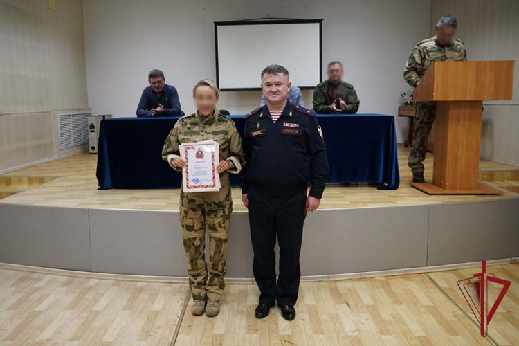 В Бурятии наградили лучших бойцов СОБР «Барс» Росгвардии