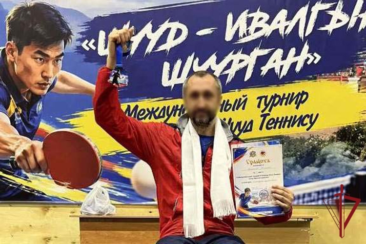 Сотрудник ОМОН «Кречет» стал победителем международного турнира по шууд теннису