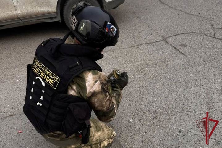 В Улан-Удэ взрывотехники обследовали регенеративный патрон