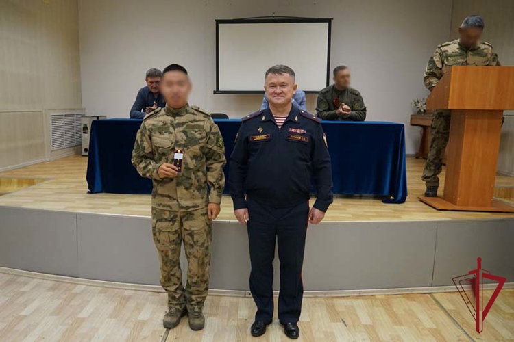 В Бурятии наградили лучших бойцов СОБР «Барс» Росгвардии